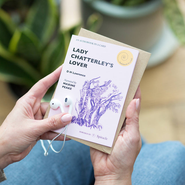 Audiobook in a Card: Lady Chatterley's Lover by D H Lawrence