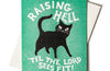 Raising Hell - Risograph Card