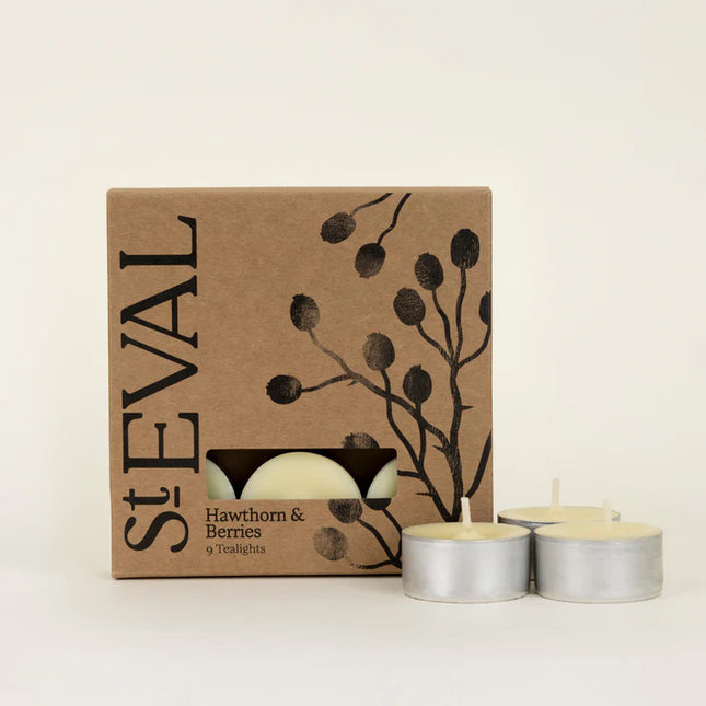 St Eval Hawthorn & Berries Scented Tealights