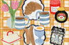 Tulips & Woolf, Greetings Card
