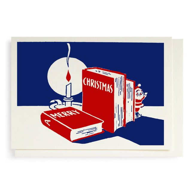 Christmas Books | Notelet Christmas Card (5-Pack) 🎄