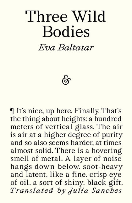 Three Wild Bodies: Permafrost, Boulder, Mammoth by Eva Baltasar