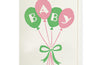 Archivist Gallery Baby Balloons Mini Card