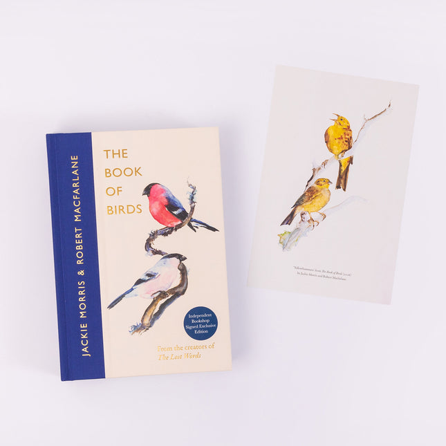 The Book of Birds: A Field Guide to Wonder and Loss by Robert Macfarlane & Jackie Morris (PRE-ORDER SIGNED INDEPENDENT BOOKSHOP EDITION)