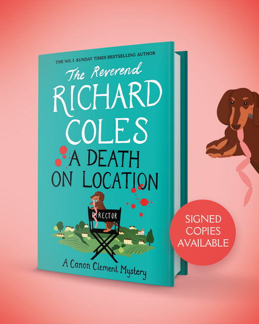 A Death on Location by Reverend Richard Coles (SIGNED, PRE-ORDER)
