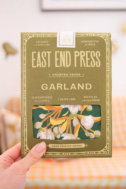 Spring Blooms Sewn Garland