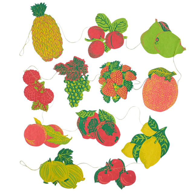 Fruit Sewn East End Press Garland