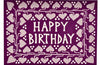 Cambridge Imprint Card Happy Birthday Hearts