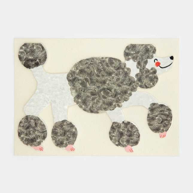 Hadley The Poodle Card
