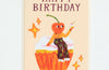 Hadley Happy Birthday Cherry Cupcake Card