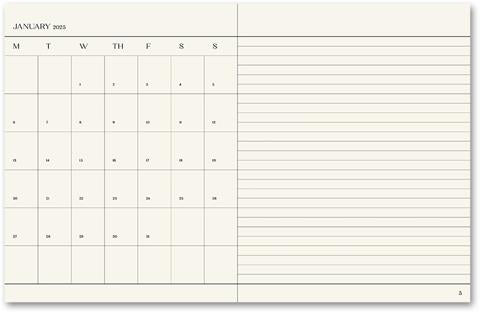 Important Flowers Planner 2025 by Sofia Coppola