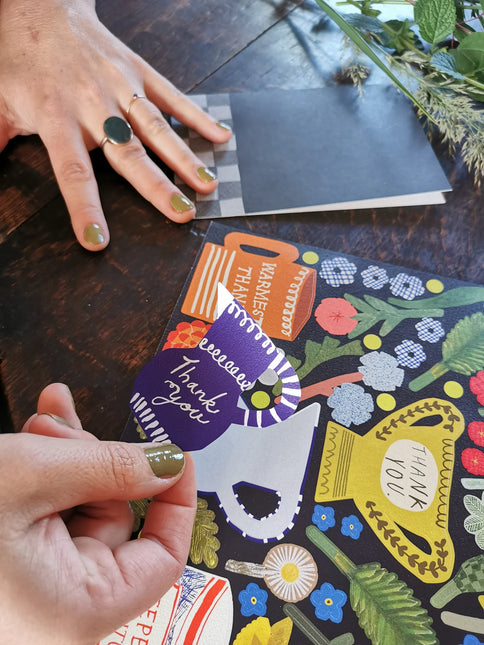 Hadley 'Make Your Own Thank You Cards' Floral Set