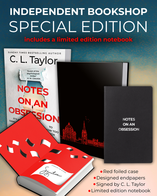 Notes on an Obsession by C.L. Taylor (SIGNED PRE-ORDER)