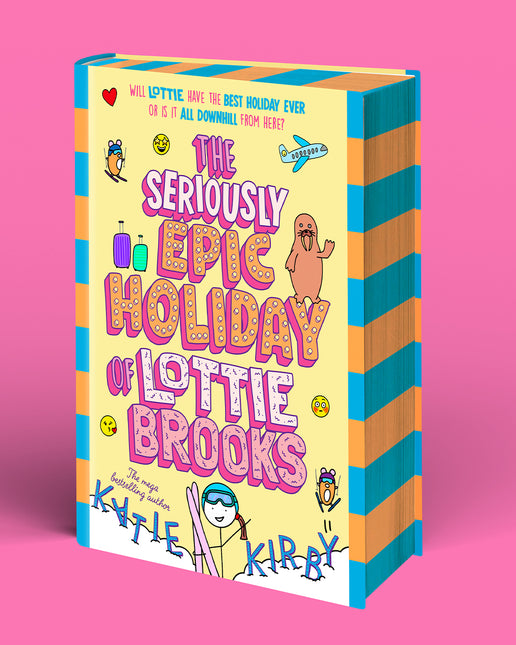 The Seriously Epic Holiday of Lottie Brooks by Katie Kirby (SIGNED INDIE EDITION PRE-ORDER)
