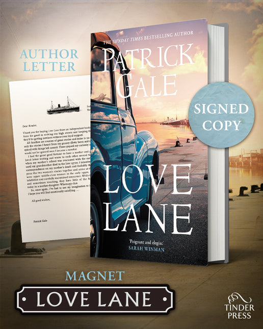 Love Lane by Patrick Gale (SIGNED INDIE EDITION PRE-ORDER)