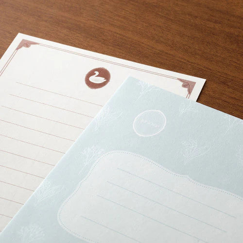 Midori Letter & Sticker Set - Birds