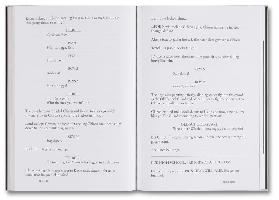 A24 Moonlight Screenplay Book