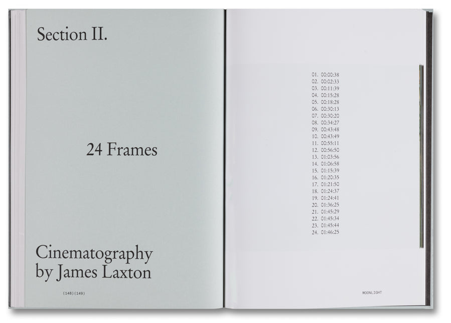 A24 Moonlight Screenplay Book
