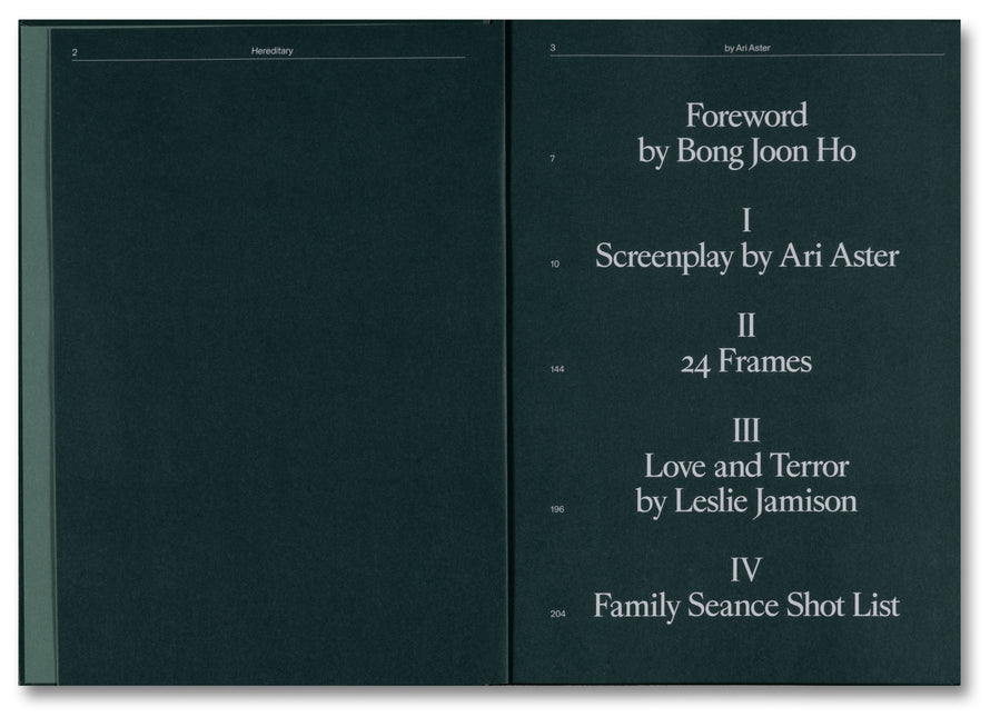 A24 Hereditary Screenplay Book