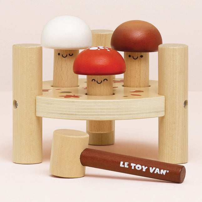 Le Toy Van Woodland Mushroom Hammer Game