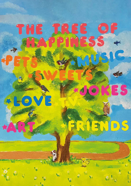 The Tree of Happiness Card