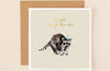 Louise Mulgrew Raccoon Birthday Card