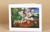Cat and Parrot Card
