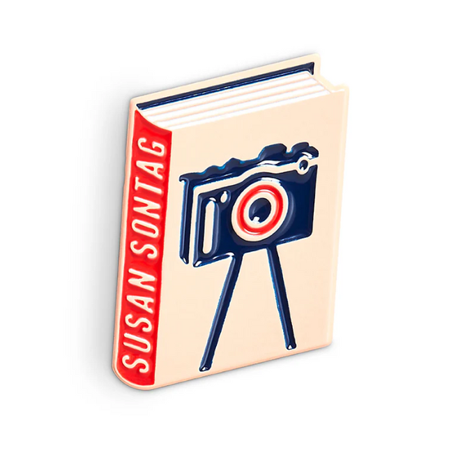 Susan Sontag Enamel Pin