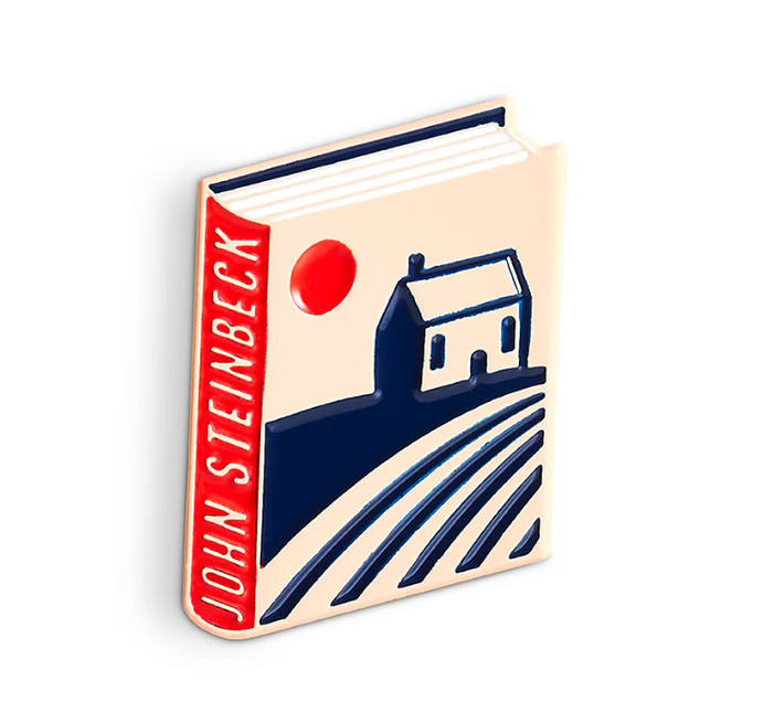 John Steinbeck Enamel Pin