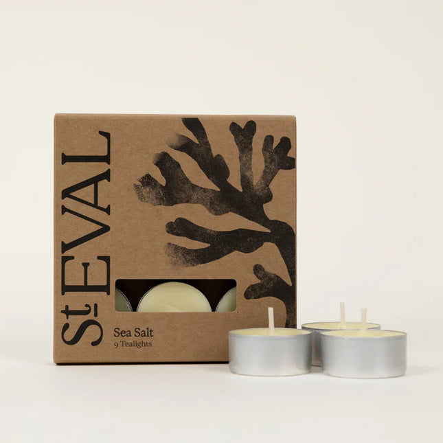 St Eval Sea Salt Scented Tealights