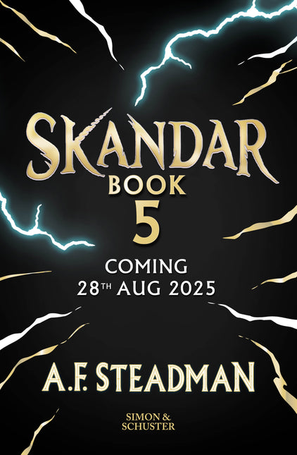 Skandar 5: The Thrilling Final Adventure in the Global Blockbuster Series by A.F. Steadman (SIGNED SPECIAL EDITION, PRE-ORDER)