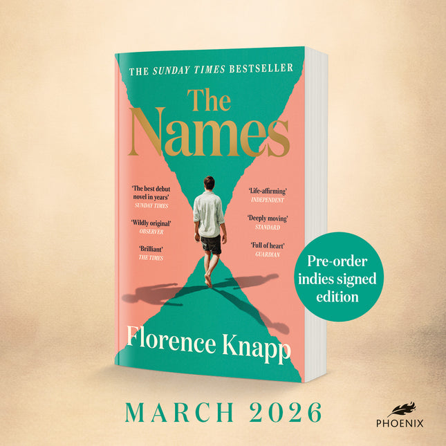 The Names by Florence Knapp (PRE-ORDER SIGNED INDIE EDITION)