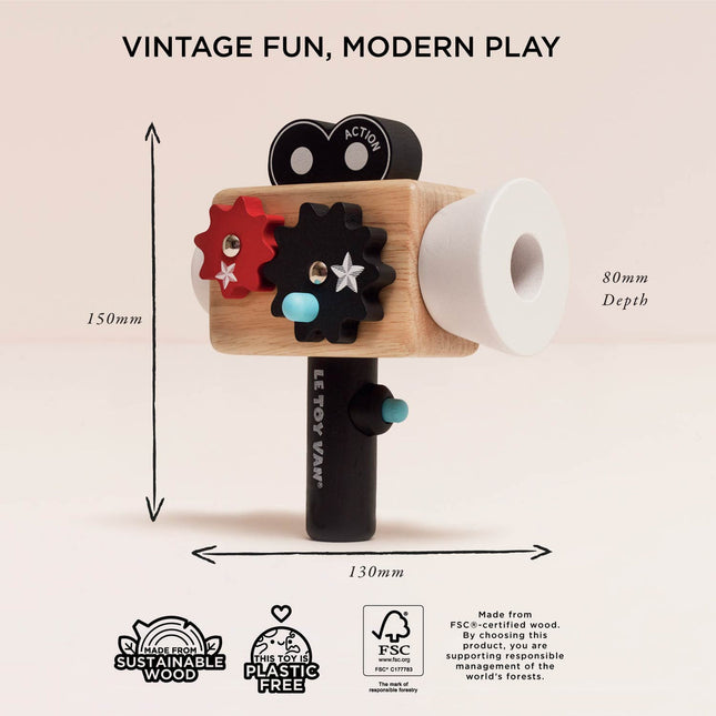 Le Toy Van Vintage Style Film Camera