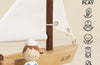 Le Toy Van Wooden Sailing Boat & Captain