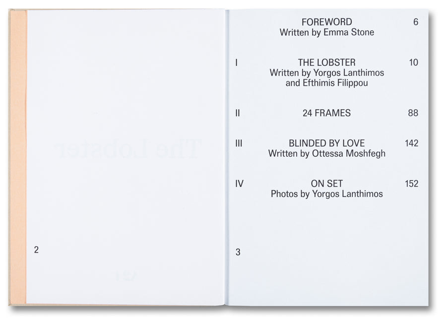 A24 The Lobster Screenplay Book