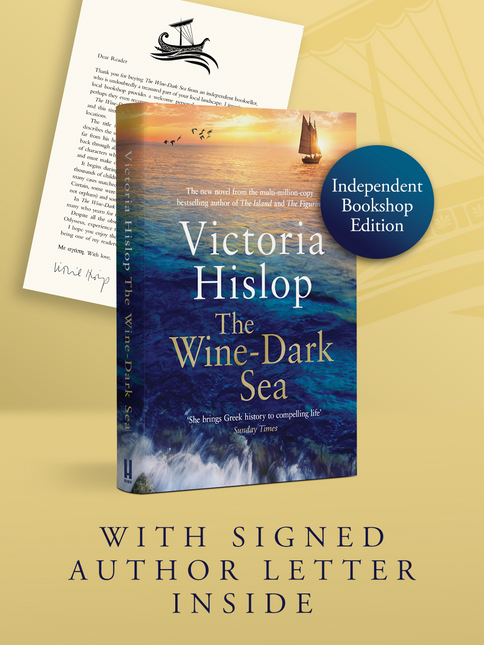 The Wine-Dark Sea by Victoria Hislop (SIGNED PRE-ORDER)