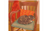 Helen Sleeping on Millie's Chair Card