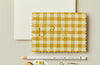 Wanderlust Mustard Gingham 'Baby' Card
