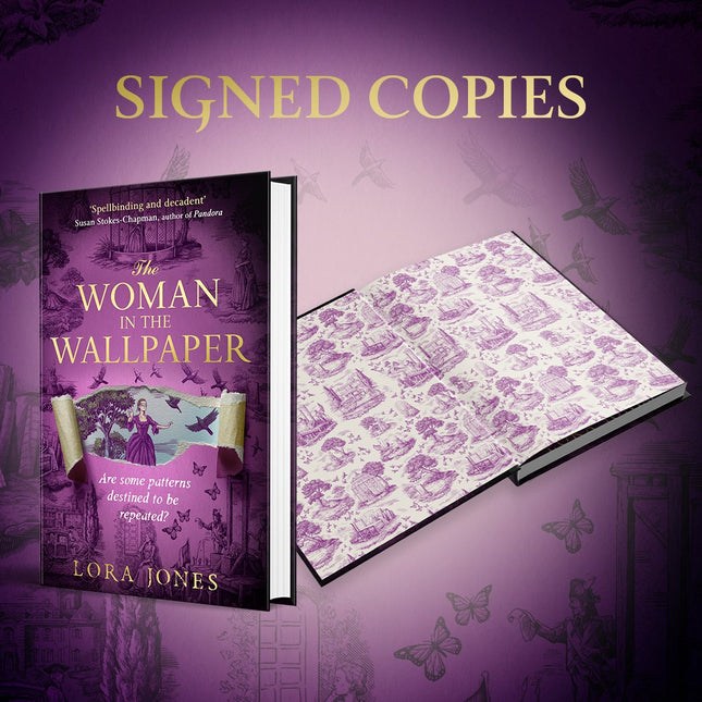 The Woman In The Wallpaper by Lora Jones (SIGNED)