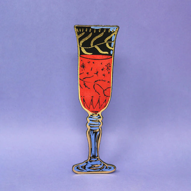 Wine Glass Bookmark