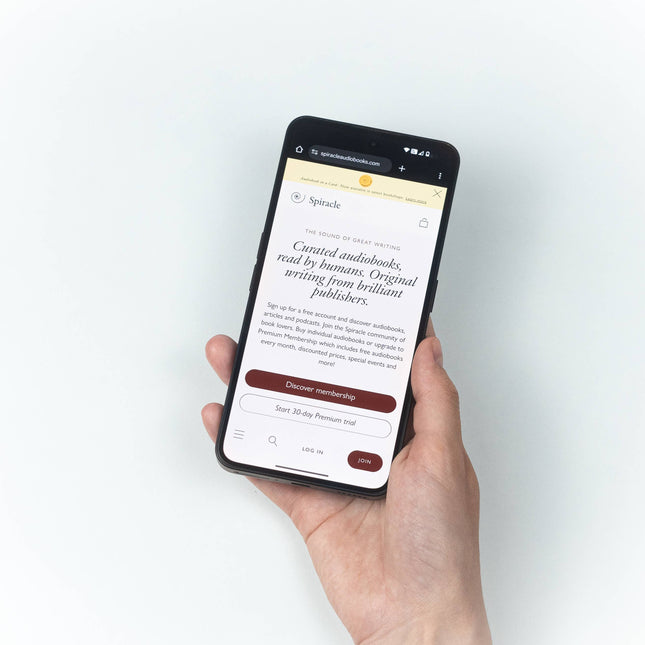 Audiobook in a Card: When We Cease to Understand the World