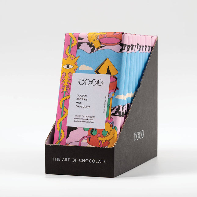 Golden Apple Pie Milk Chocolate Bar