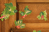 Holly and Ivy Sewn Garland