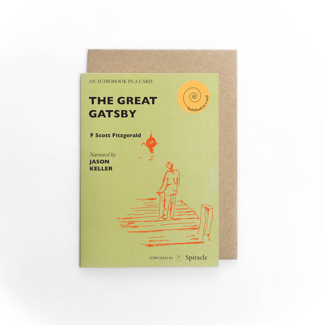 Audiobook in a Card: The Great Gatsby