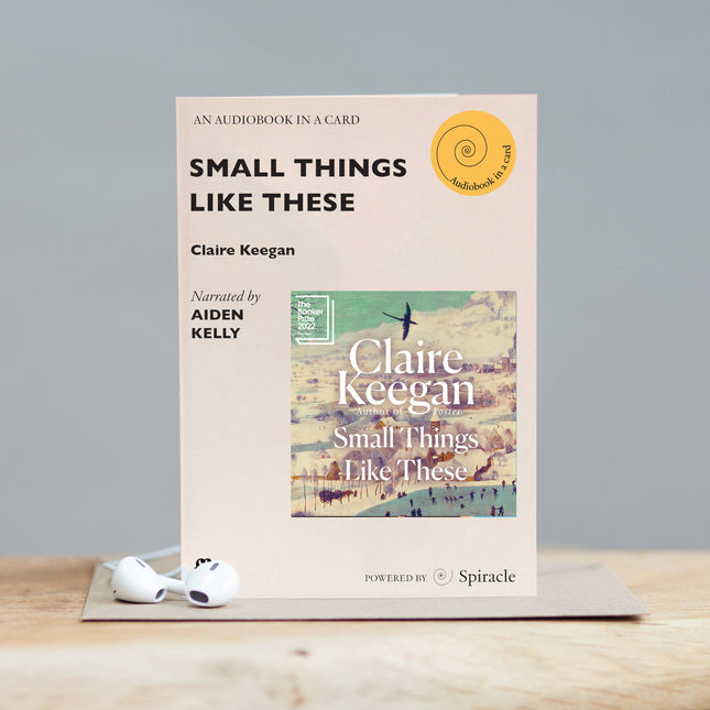 Audiobook in a Card: Small Things Like These
