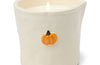 Bistro 8oz/226g Pumpkin Embossed Ceramic Candle - Pumpkin Spice