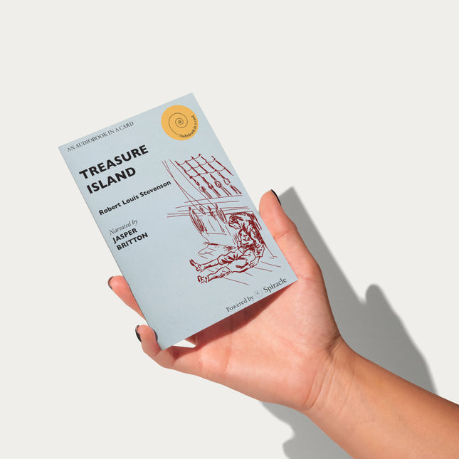 Audiobook in a Card: Treasure Island