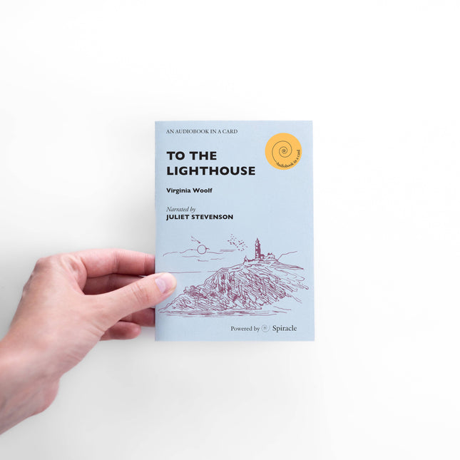 Audiobook in a Card: To The Lighthouse by Virginia Woolf