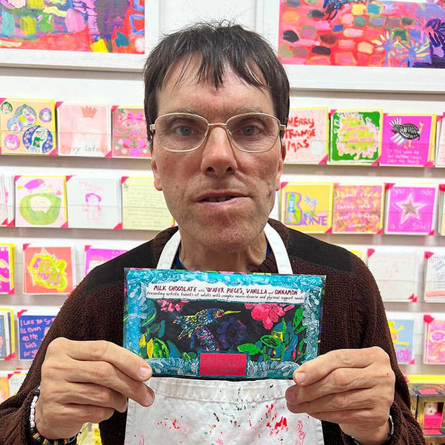 Sweet Nectar, Milk Chocolate Bar With Wafer Pieces, Vanilla