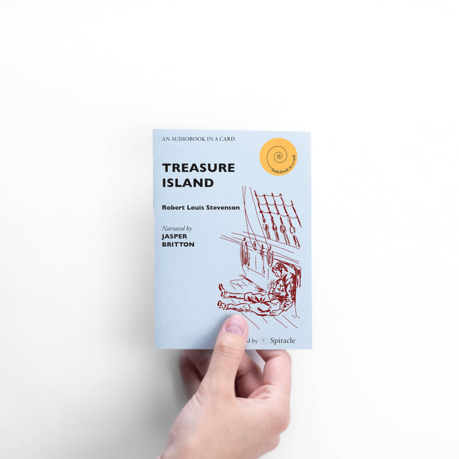 Audiobook in a Card: Treasure Island